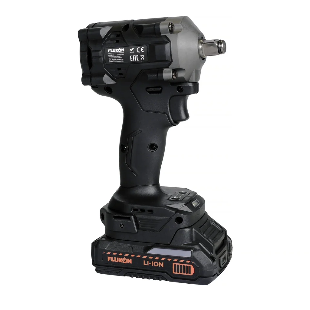 Accu slagmoersleutel 1/2'' 620Nm incl. 1x 2Ah accu en lader - Image 4
