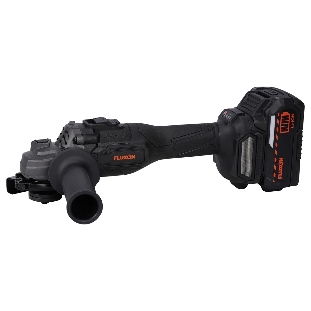 Haakse slijper 125mm 2x 4.0 Ah accu + oplader - Image 4