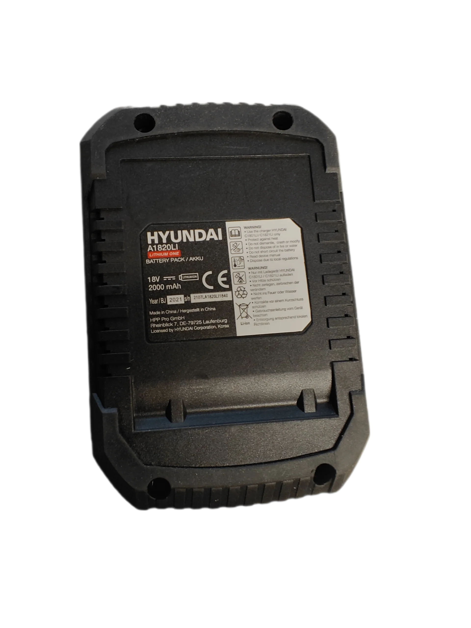 Hyundai 20V accu 2.000mAh - Image 4