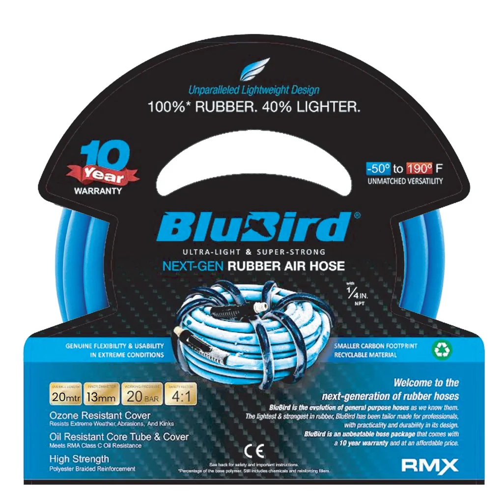 Blubird Luchtslang rubber 13mm x 20mtr - Image 4