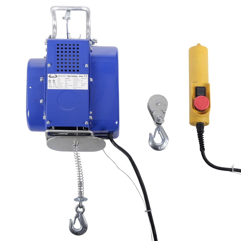 Mobiele elektrische lier 100 / 200 kg - Image 2