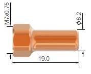 Plasma slijtdelen voor plasmatoorts Jasic CUT60 met PT80 & toorts SCP80 - Image 2