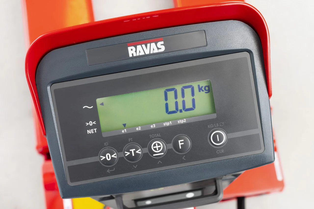 RAVAS 3200 handpalletwagen met weegfunctie - Image 8
