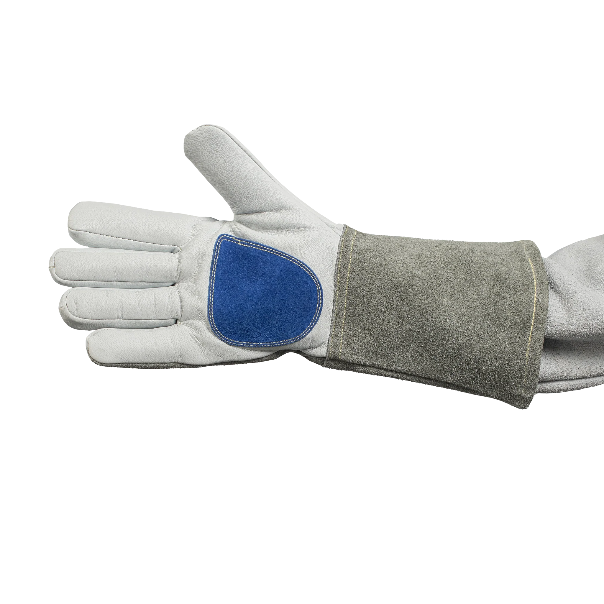 Rhino Protect Lassenhandschoenen van Geitenleer met Kevlar en Versterkte Palm voor MIG/MAG Lassen - Image 5