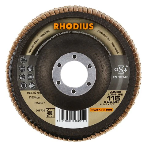 Rhodius Jumbo Longlife Lamellenslijpschijf - Image 3