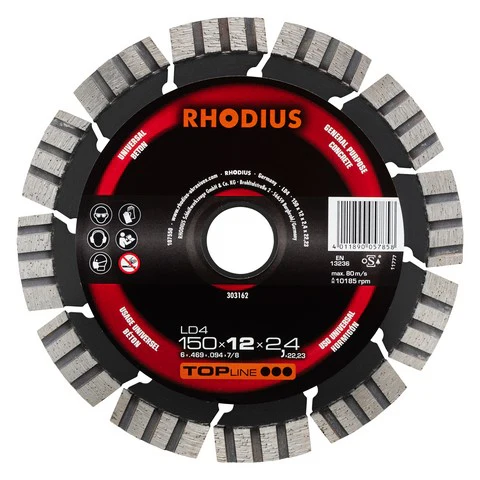 Rhodius LD4 Diamantdoorslijpschijf - Image 3