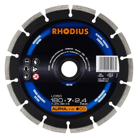 Rhodius LD50 Diamantdoorslijpschijf - Image 4