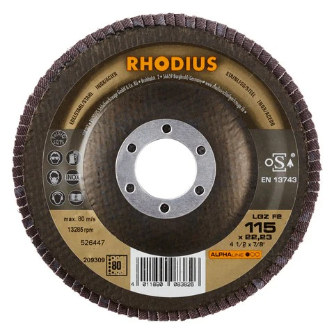 Rhodius LGZ F2 Lamellenslijpschijf - Image 3