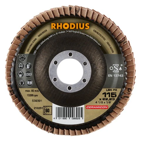 Rhodius LSK FK Lamellenslijpschijf - Image 2