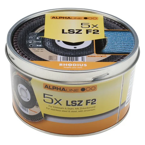 Rhodius LSZ F2 Box Lamellenslijpschijf - Image 2