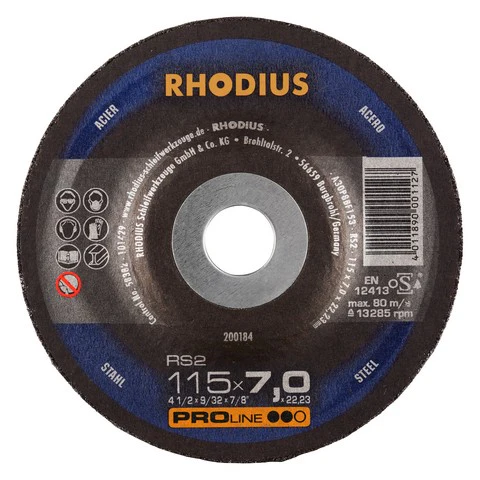 Rhodius RS2 Afbraamschijf + X-lock - Image 4