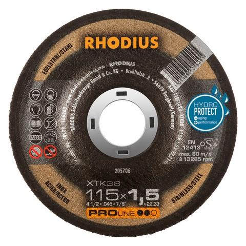 Rhodius XT38 & XTK38 doorslijpschijf extra dun - Image 8