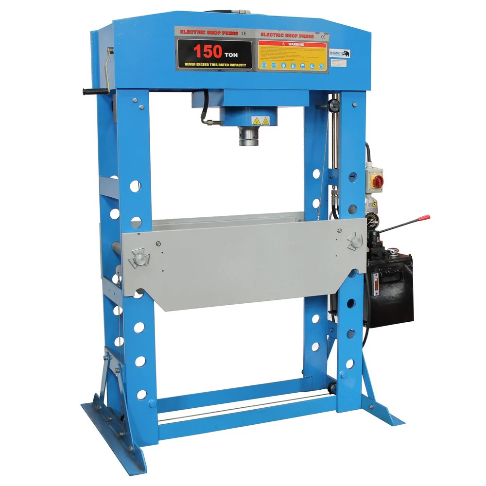 Werkplaatspers elektrisch met handlier 150 ton - Image 5
